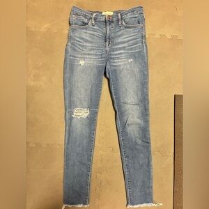 Madewell skinny jeans